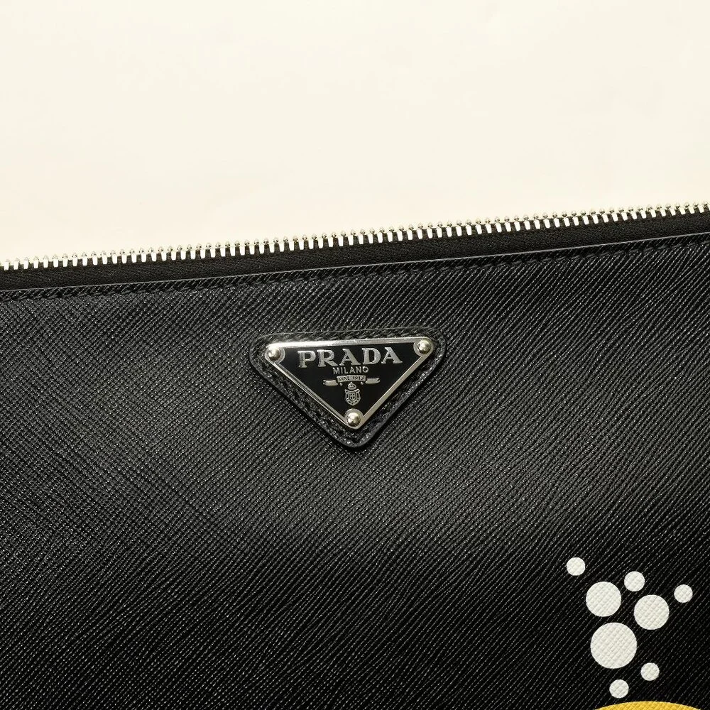 Authentic Prada Saffiano Whale Clutch – Model 2VH073 - Picture 6 of 8